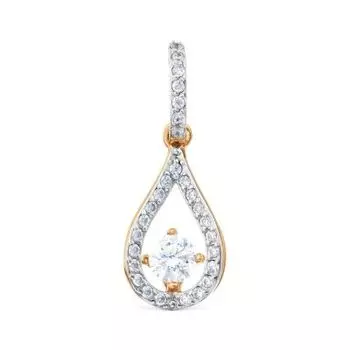 Подвеска с фианитами Линии Любви