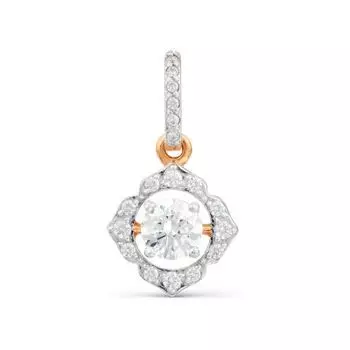 Подвеска с фианитами Premium Линии Любви