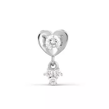 Подвеска с фианитами Premiums Линии Любви