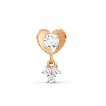 Подвеска с фианитами Premiums Линии Любви