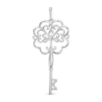 Подвеска с фианитами Premium Линии Любви