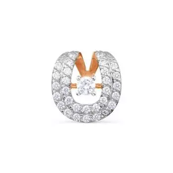 Подвеска с фианитами Premium Линии Любви