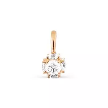 Подвеска с фианитами Premium Линии Любви