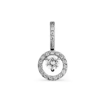 Подвеска с фианитами Premium Линии Любви