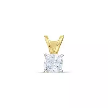 Подвеска с фианитом Premium Линии Любви