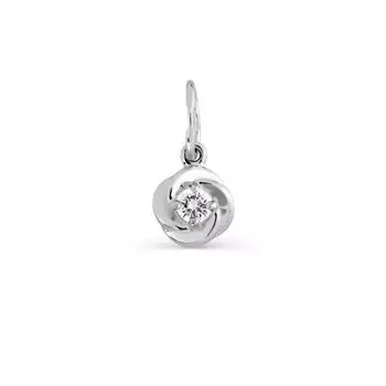 Подвеска с фианитом Premium Линии Любви