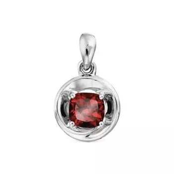 Подвеска с гранатом Линии Любви