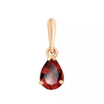 Подвеска с гранатом Линии Любви