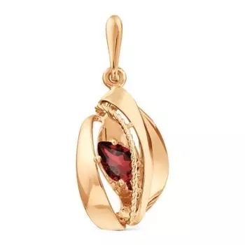 Подвеска с гранатом Линии Любви