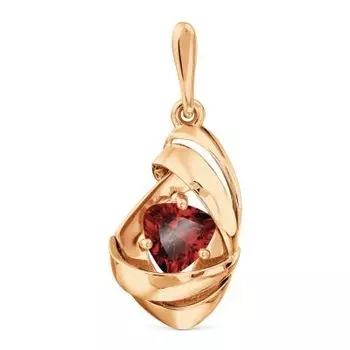 Подвеска с гранатом Линии Любви