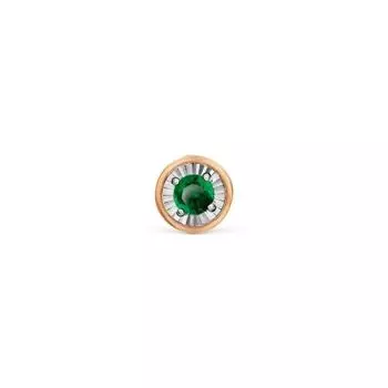 Подвеска с изумрудом Линии Любви