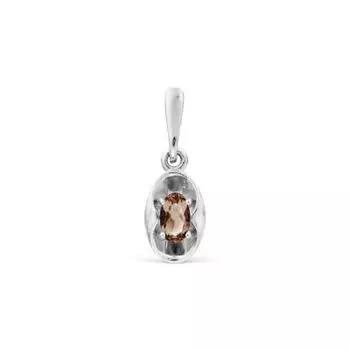 Подвеска с раухтопазом Линии Любви