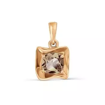 Подвеска с раухтопазом Линии Любви