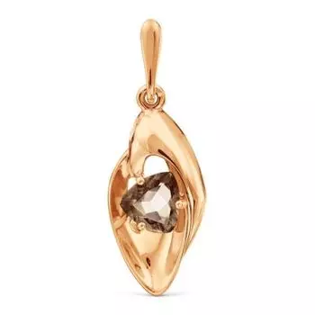 Подвеска с раухтопазом Линии Любви