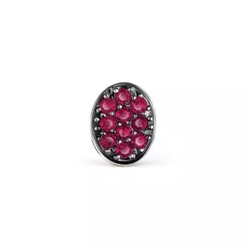 Подвеска с рубинами Линии Любви