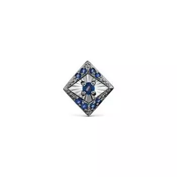 Подвеска с сапфирами Линии Любви