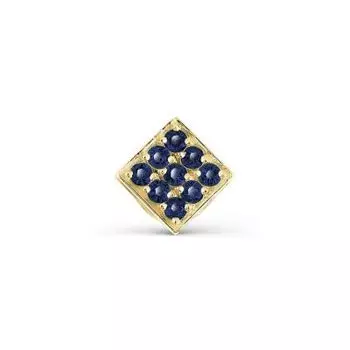 Подвеска с сапфирами Линии Любви