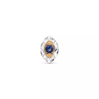 Подвеска с сапфиром и бриллиантом Линии Любви