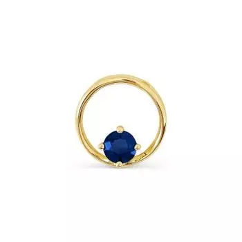 Подвеска с сапфиром Линии Любви