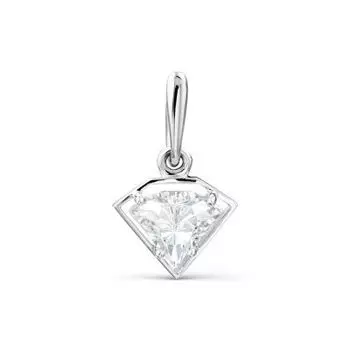 Подвеска с Swarovski Zirconia Линии Любви