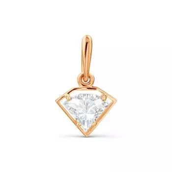 Подвеска с Swarovski Zirconia Линии Любви