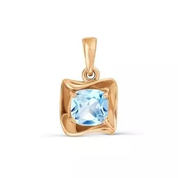 Подвеска с топазом Линии Любви