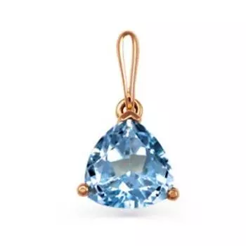 Подвеска с топазом Линии Любви