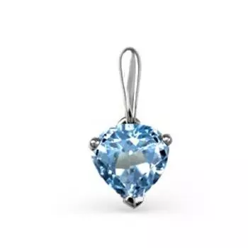Подвеска с топазом Линии Любви