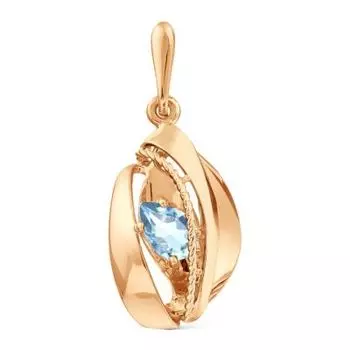 Подвеска с топазом Линии Любви