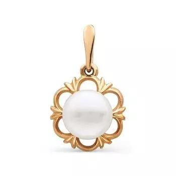 Подвеска с жемчугом Линии Любви