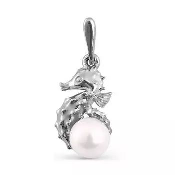 Подвеска с жемчугом Линии Любви