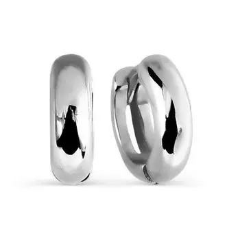 Серьги из белого золота Линии Любви