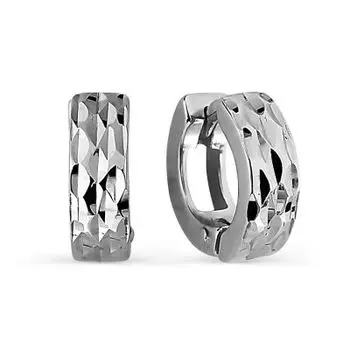 Серьги из белого золота Линии Любви