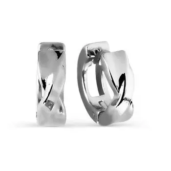 Серьги из белого золота Линии Любви