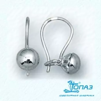 Серьги из белого золота Линии Любви