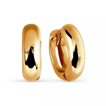 Серьги из красного золота Линии Любви