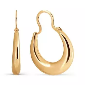 Серьги из красного золота Линии Любви