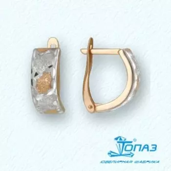 Серьги из красного золота Линии Любви