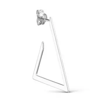 Серьги из серебра Линии Любви