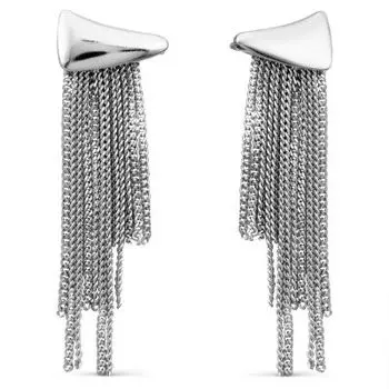 Серьги из серебра Линии Любви