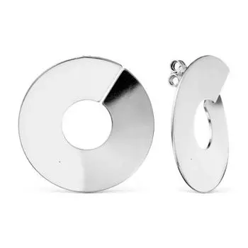 Серьги из серебра Линии Любви