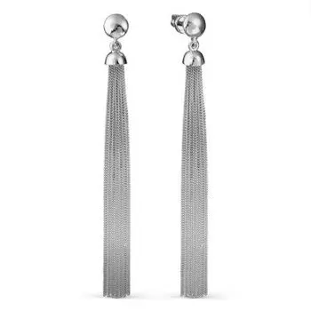 Серьги из серебра Линии Любви