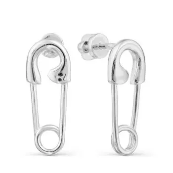 Серьги из серебра Линии Любви