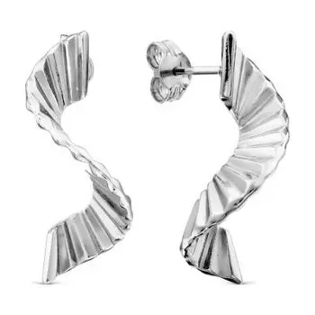 Серьги из серебра Линии Любви