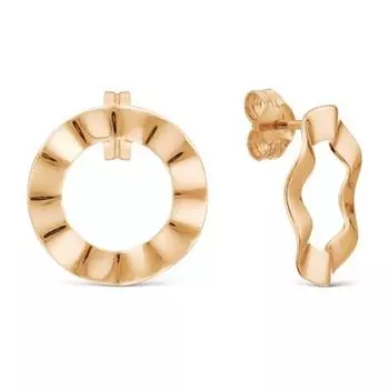 Серьги из серебра Линии Любви