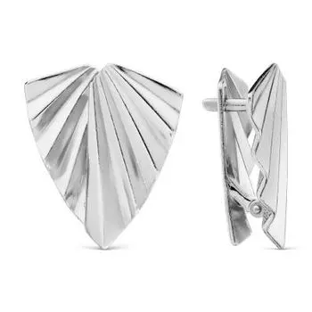 Серьги из серебра Линии Любви