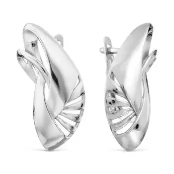Серьги из серебра Линии Любви