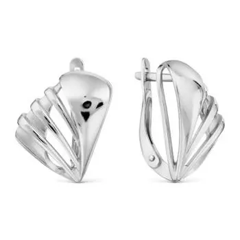 Серьги из серебра Линии Любви