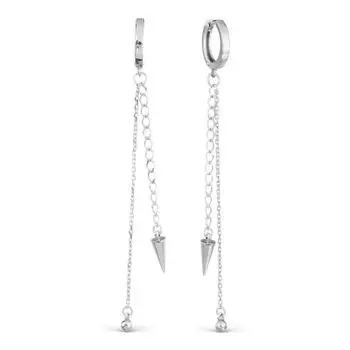 Серьги из серебра Линии Любви