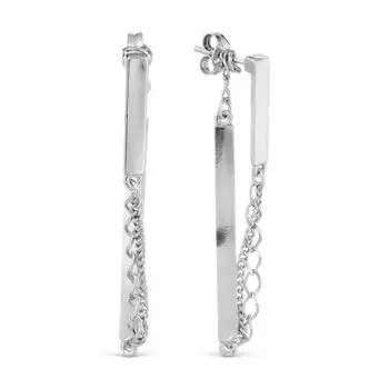 Серьги из серебра Линии Любви